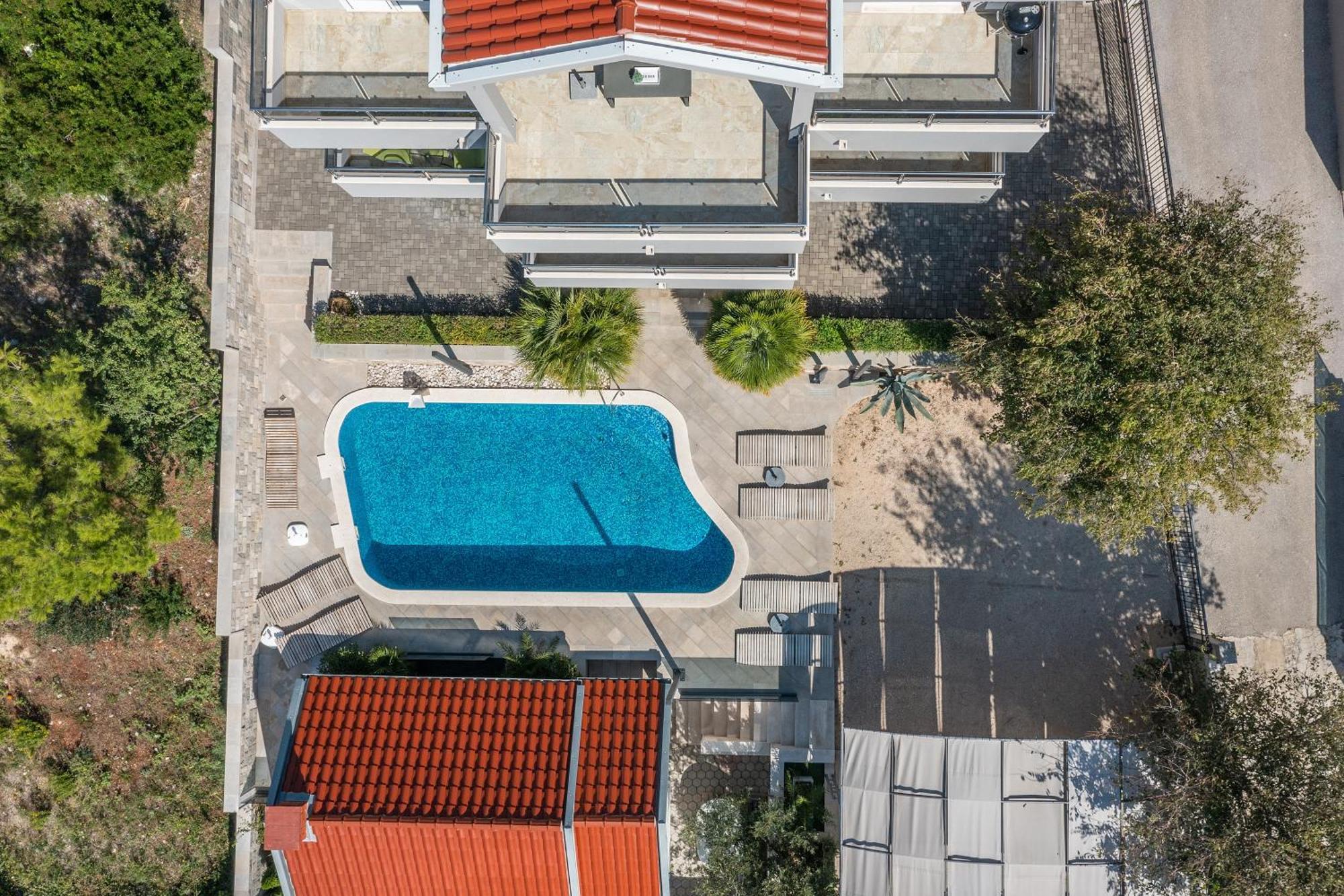 Villa Em Makarska Exteriör bild